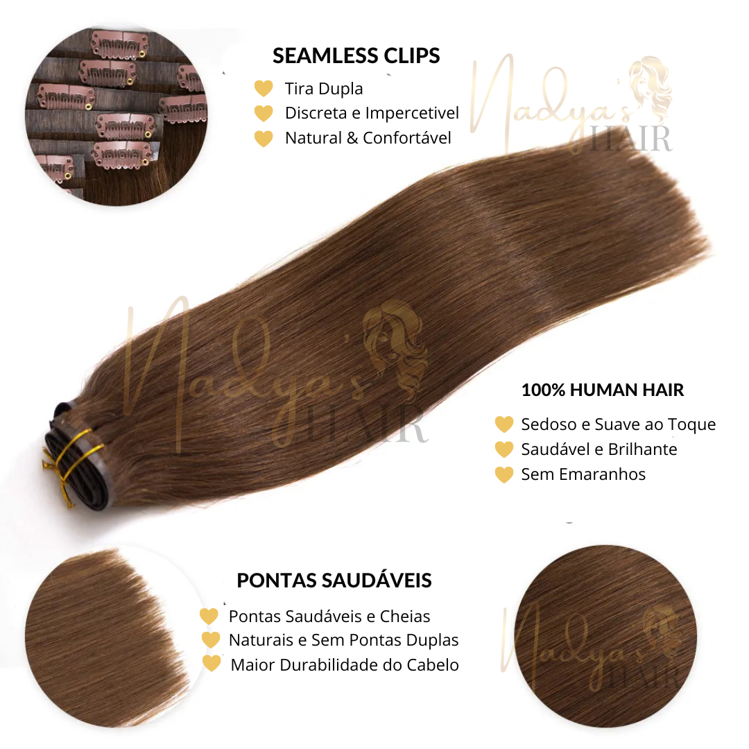 Nadya´s Hair - Castanho #4 (Tic-Tac)