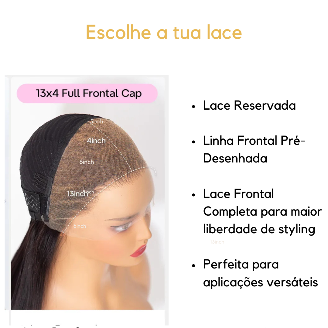 Doja - Peruca Castanho Escuro #4 - Straight
