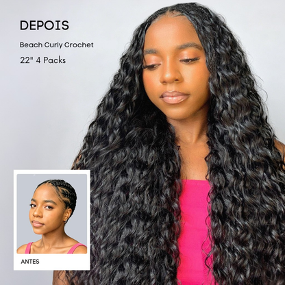 Beach Curly - Crochet