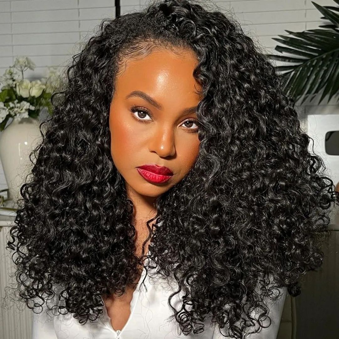 Half Wig Ana - Bouncy Deep Curl