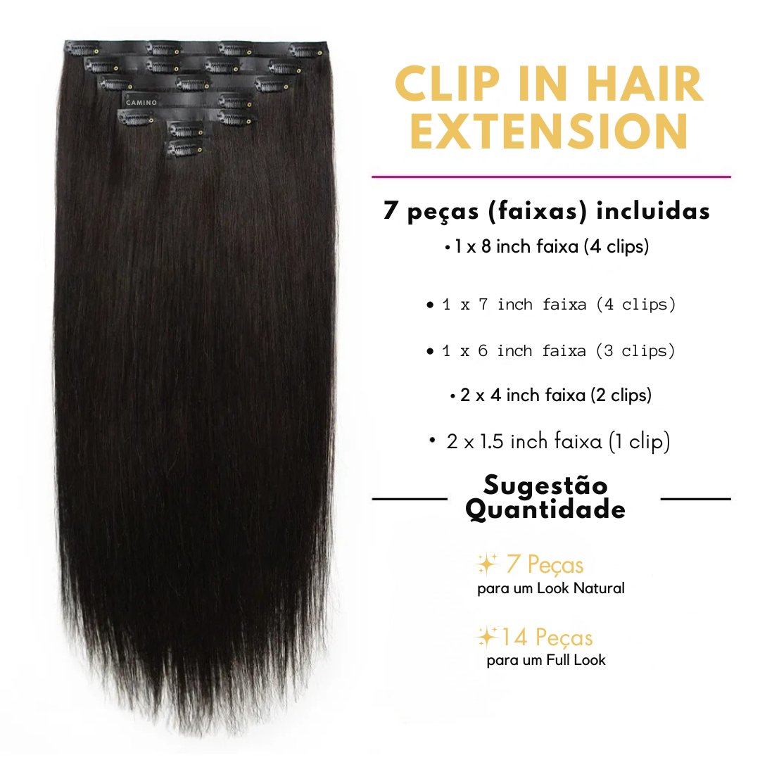 Nadya's Hair - Seamless clip-In (Tik-Tak) - Yaki