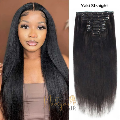 Nadya's Hair - Seamless clip-In (Tik-Tak) - Yaki