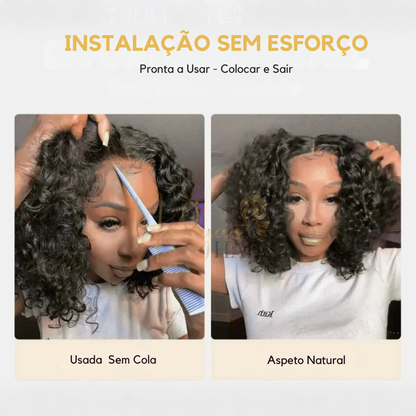 Jane - Peruca Ondas d’Água Volumosas sem Cola