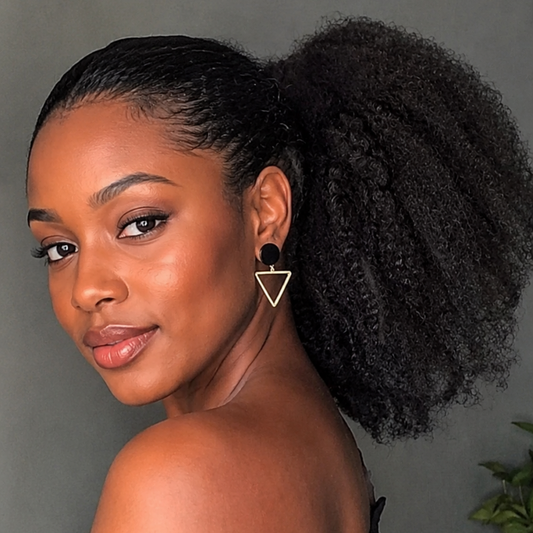 Ponytail 4C - Afro Curl