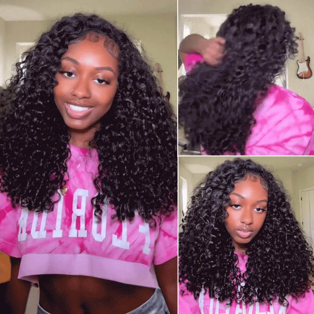 Half Wig Ana - Bouncy Deep Curl