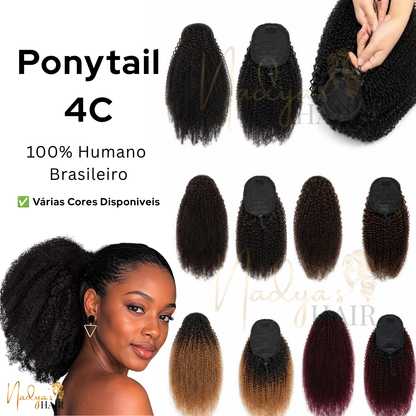 Ponytail 4C - Afro Curl