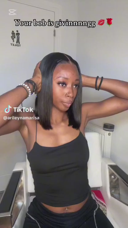 Lara -  6×5 Straight Glueless Bob Wig