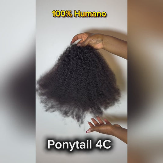 Ponytail 4C - Afro Curl